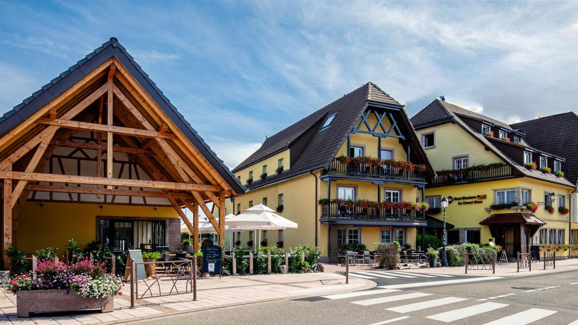 Best Western Plus Au Cheval Blanc A Mulhouse Baldersheim Ngoại thất bức ảnh